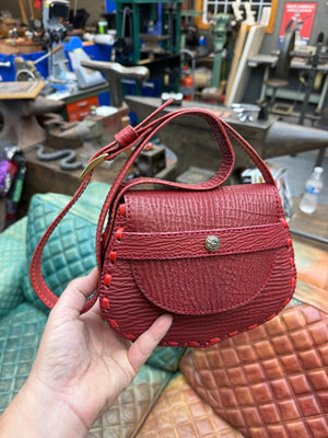 Red Shark Purse