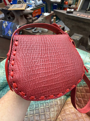Red Shark Purse