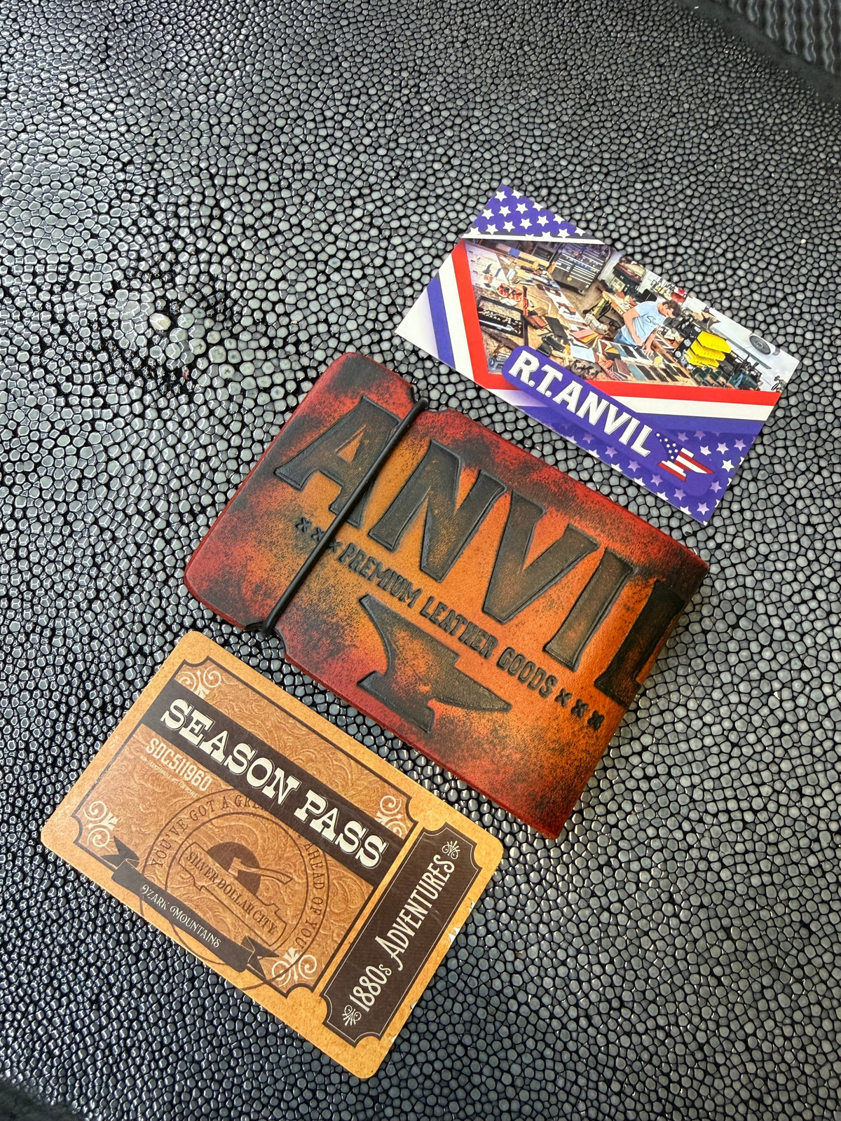 RTAnvil Cash Wrap Wallet - Sunburst “Anvil Bold”