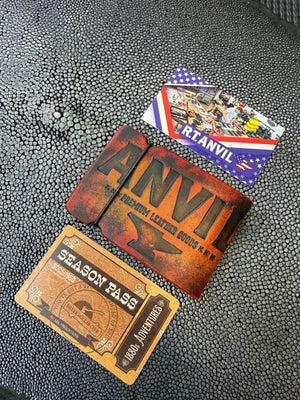 RTAnvil Cash Wrap Wallet - Sunburst “Anvil Bold”