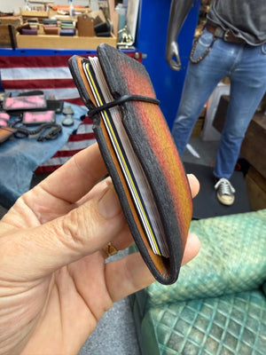 RTAnvil Cash Wrap Wallet - Sunburst Shark