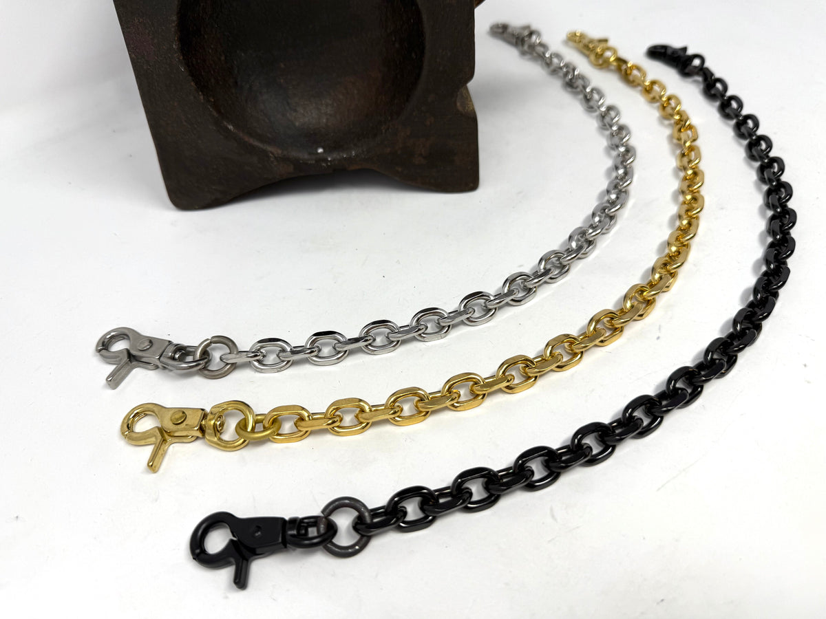 RTAnvil - ‘Filed’ Oval Link Wallet Chain