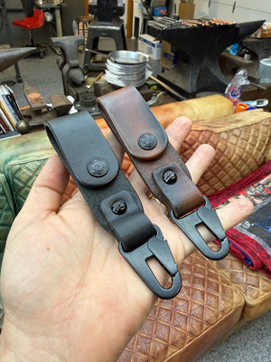 RTAnvil Leather Key Fob / Belt Hanger