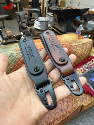RTAnvil Leather Key Fob / Belt Hanger