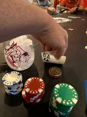 RTAnvil Original “Dead Man’s Hand” Copper Poker Card Guard