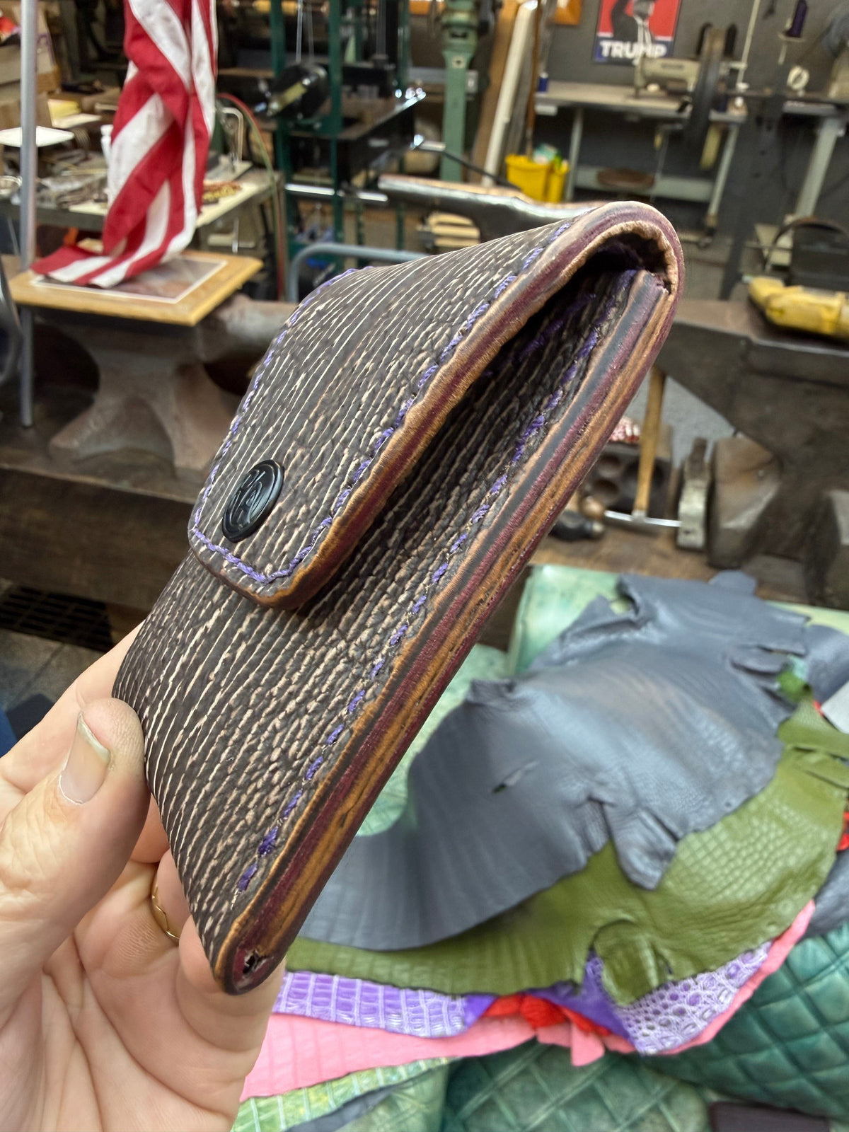 Sarasota Wallet - Brown Shark