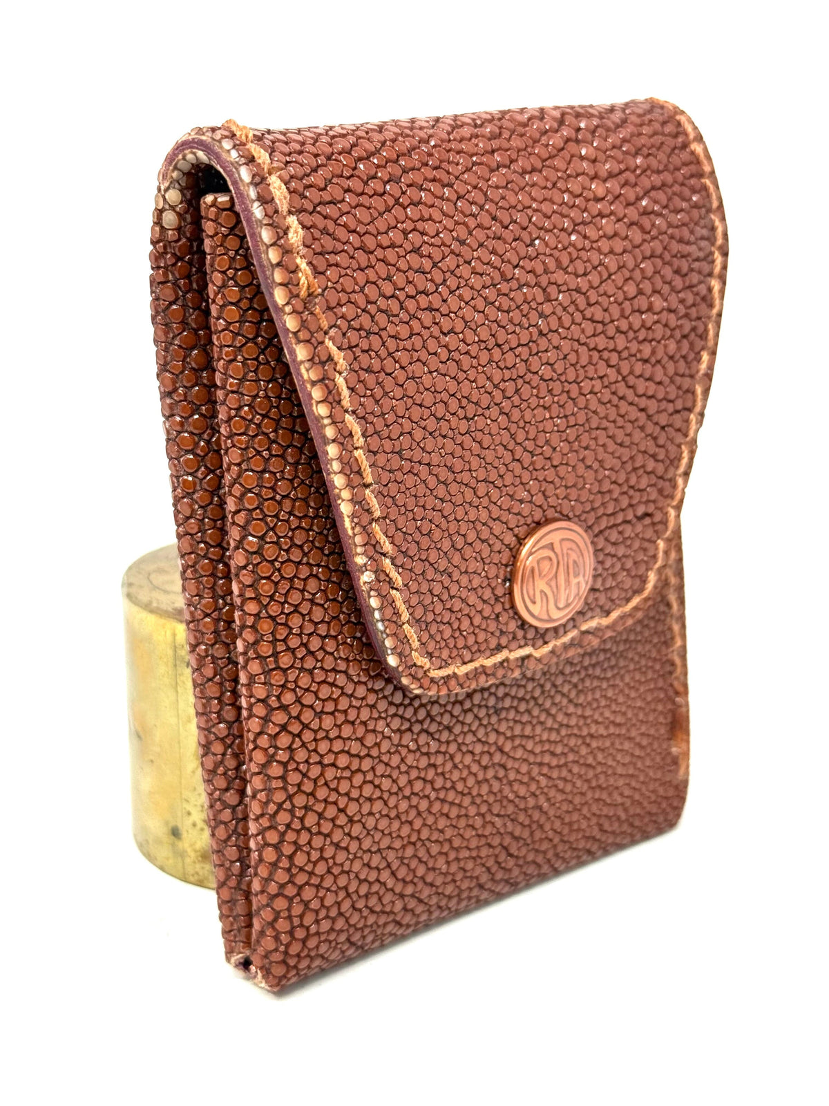 Sarasota Wallet - Milk Chocolate Stingray - Anvil Customs