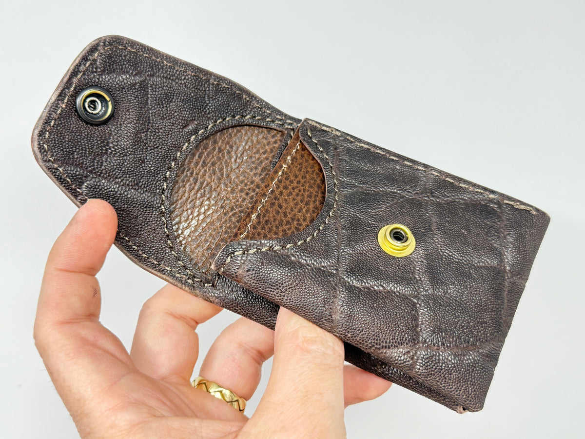 Sarasota Wallet - Nicotine Elephant