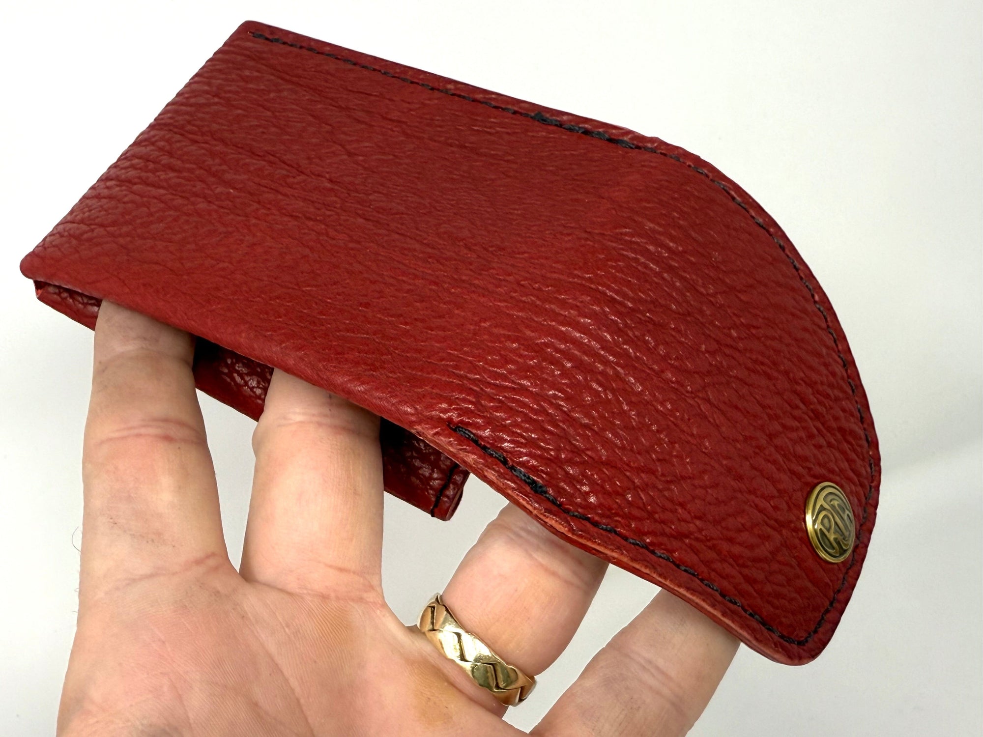 Custom Leather Wallets - Leather Biker Wallets - Anvil Customs