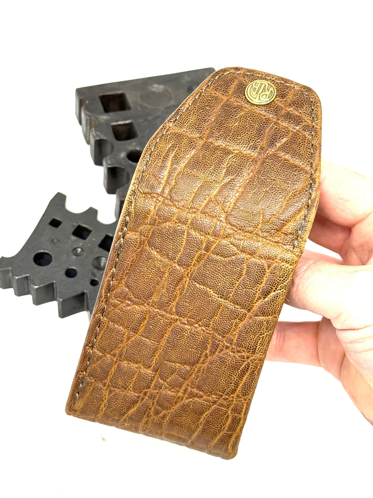 Sarasota Wallet - ‘Saddle’ Elephant