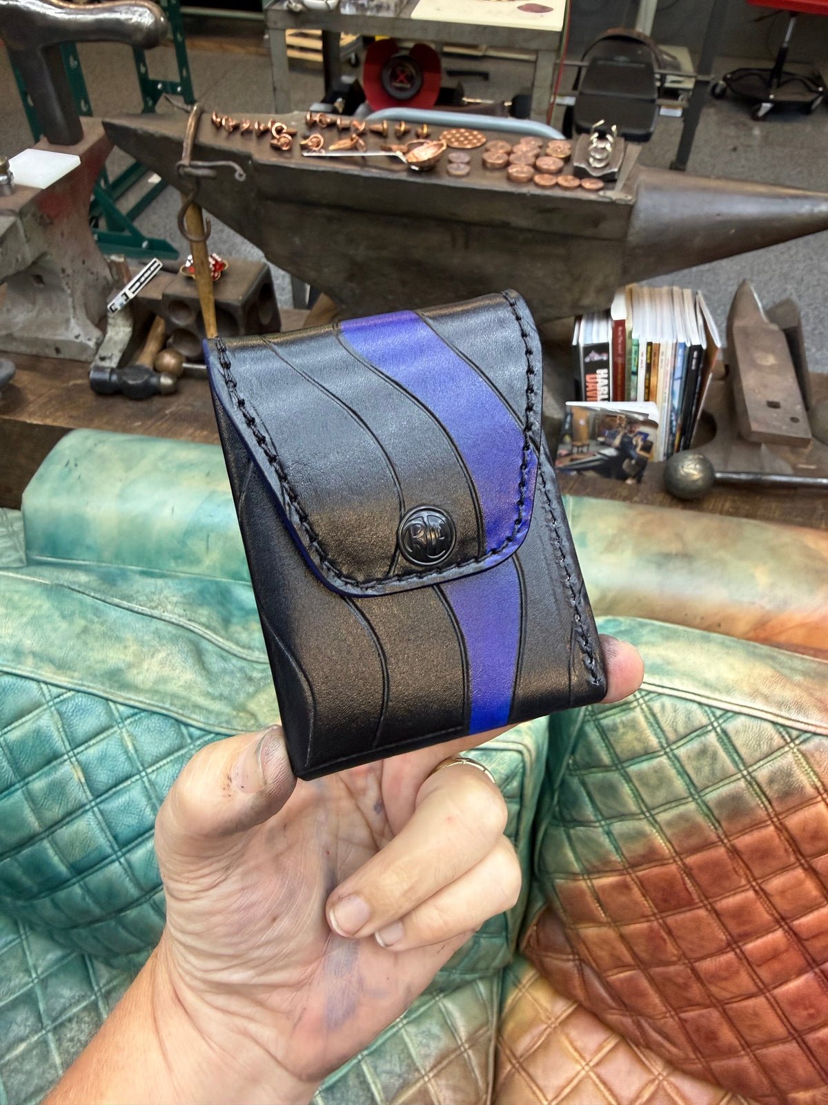 Sarasota Wallet - Thin Blue Line