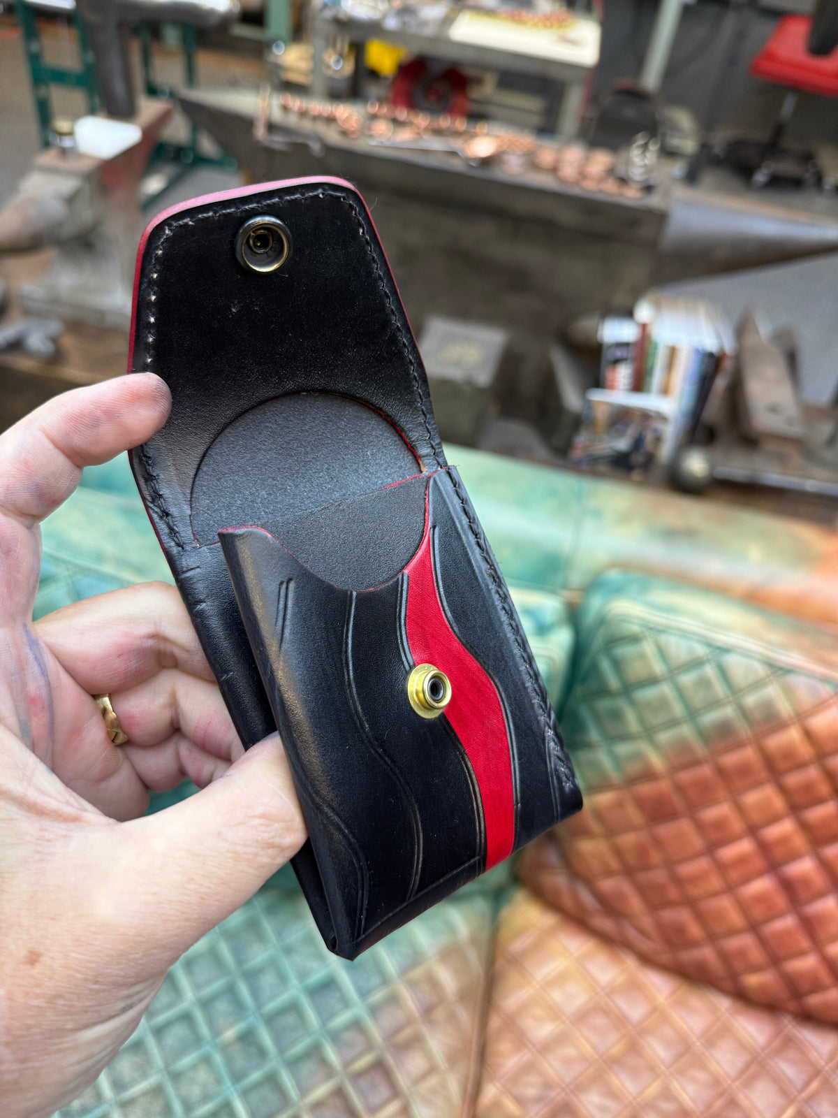 Sarasota Wallet - Thin Red Line