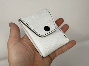 Sarasota Wallet - White American Alligator