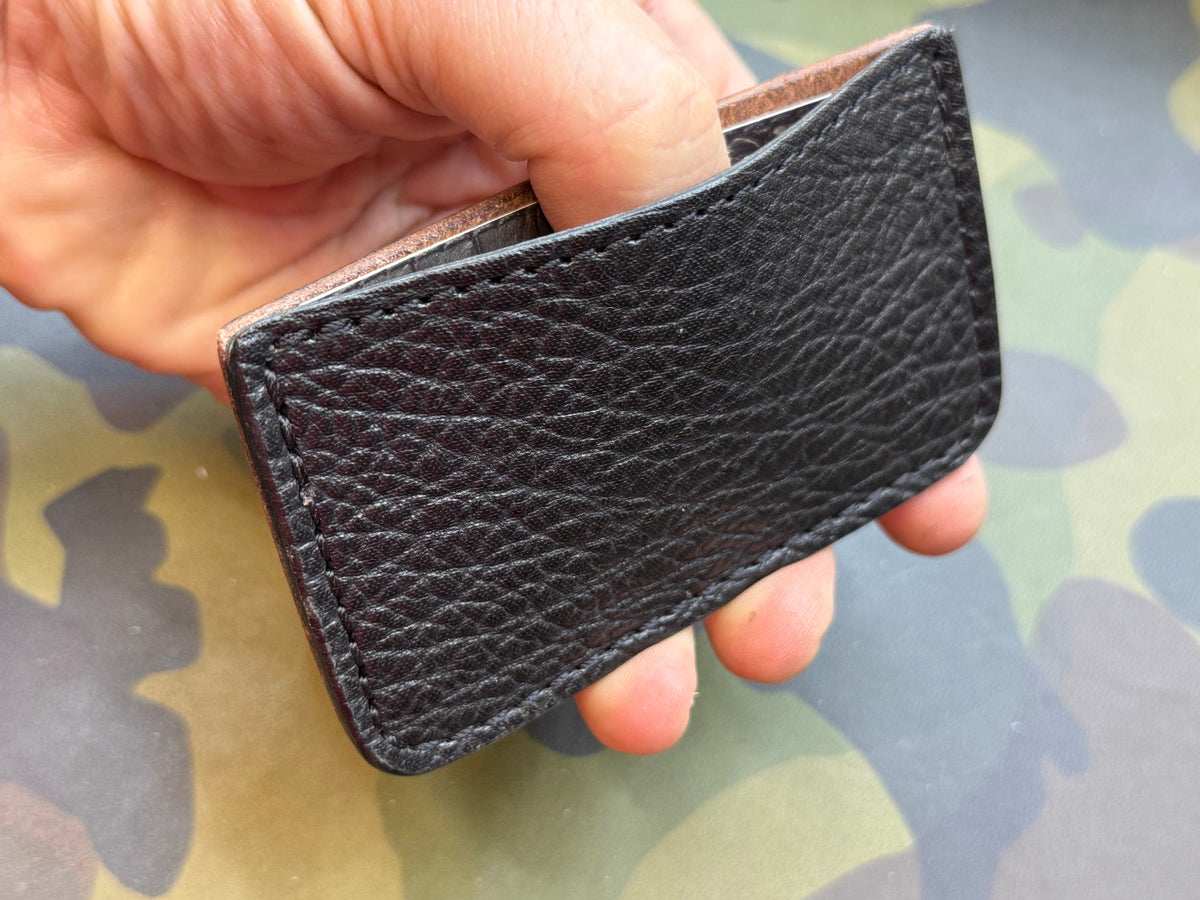 Single Pocket Card Wallet - Black Shark