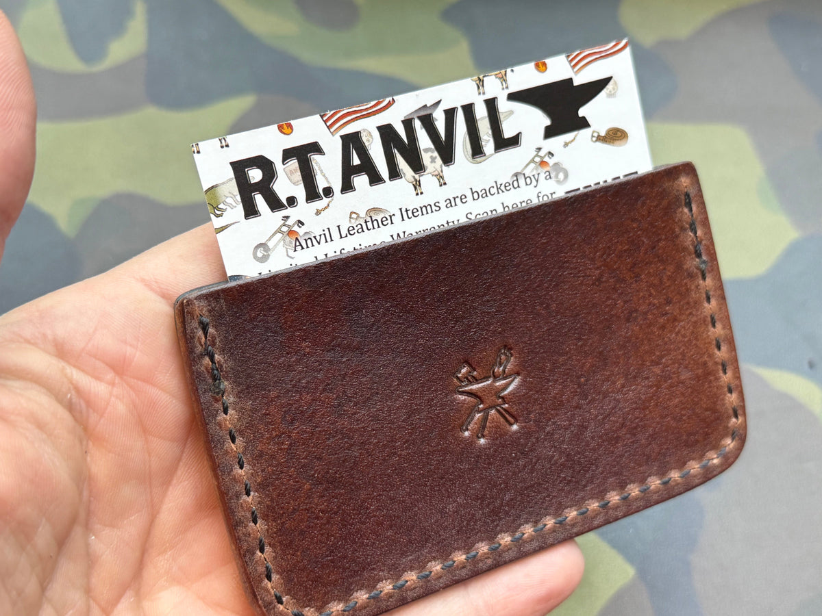 Single Pocket Card Wallet - Black Shark