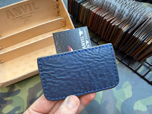 Single Pocket Card Wallet - Blue Shark