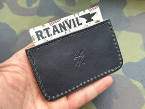 Single Pocket Card Wallet - Chocolate Hippo