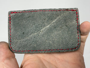 Single Pocket Card Wallet - Choose from Variety of Exotic Hides