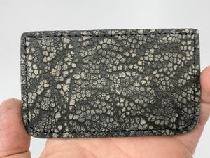 Single Pocket Card Wallet - Choose from Variety of Exotic Hides