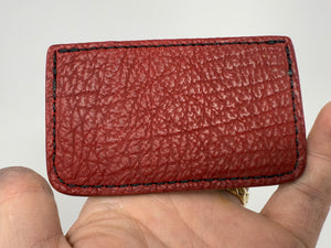 Single Pocket Card Wallet - Choose from Variety of Exotic Hides