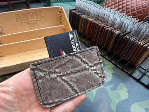 Single Pocket Card Wallet - Mini Chocolate Elephant