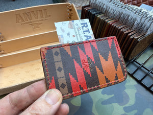 Single Pocket Card Wallet - MultiColor Python