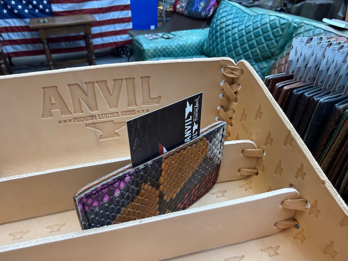 Single Pocket Card Wallet - MultiColor Python