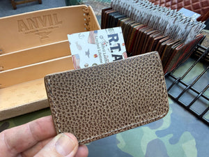 Single Pocket Card Wallet - Natural Python