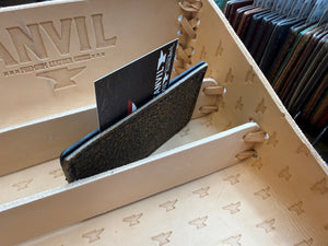 Single Pocket Card Wallet - SaddleTan Cape Buffalo