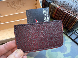 Single Pocket Card Wallet - Wine Shark