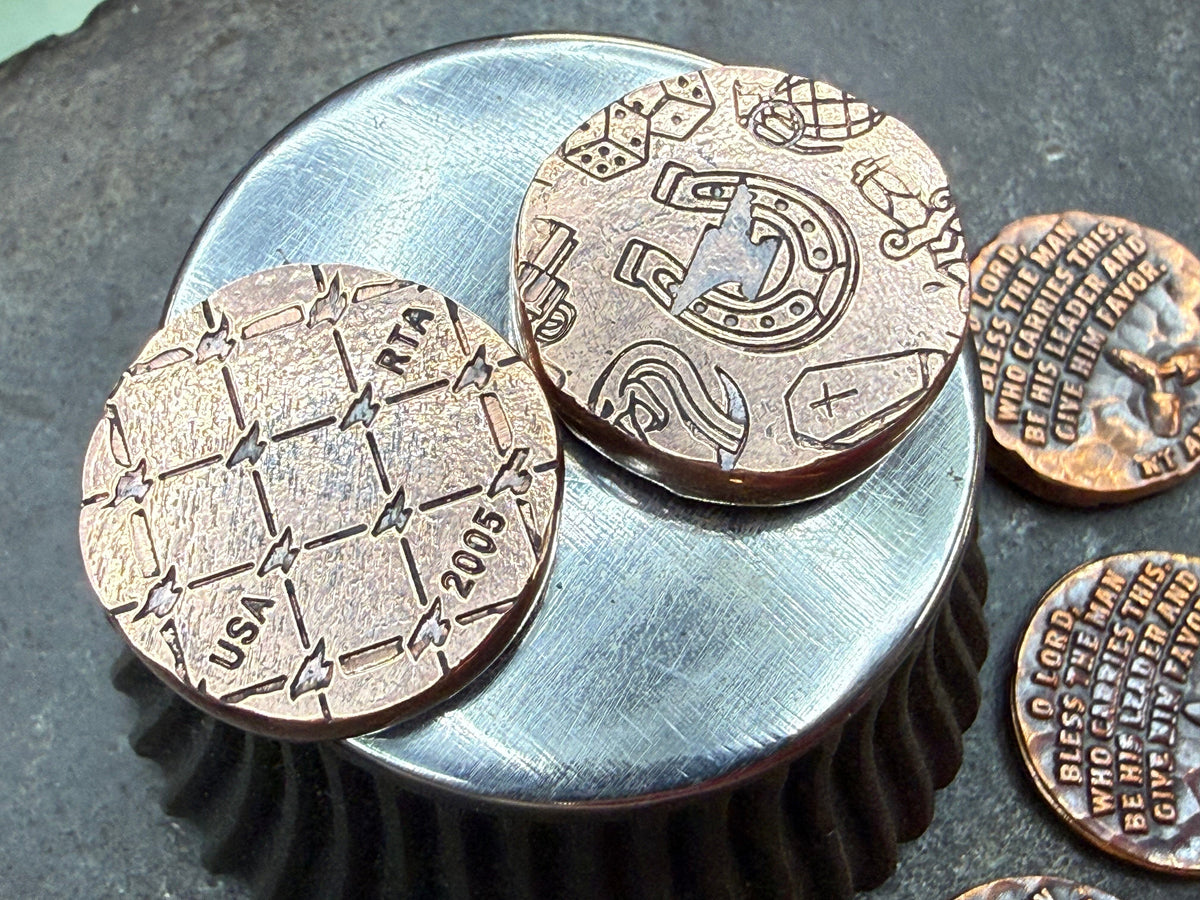 The Anvil Prayer Coin