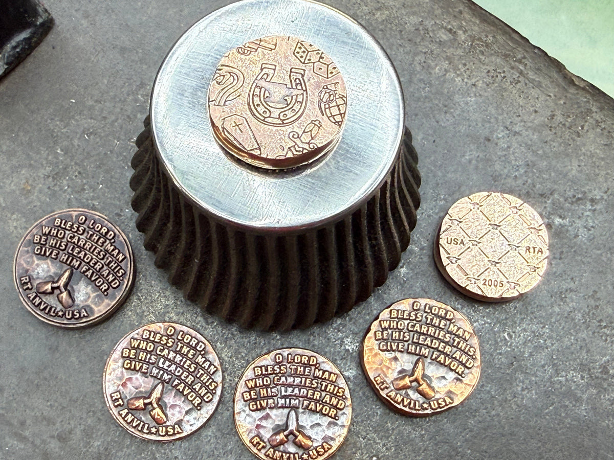 The Anvil Prayer Coin