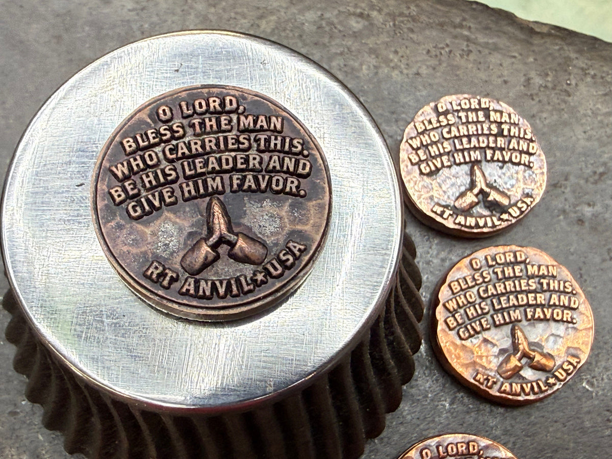 The Anvil Prayer Coin