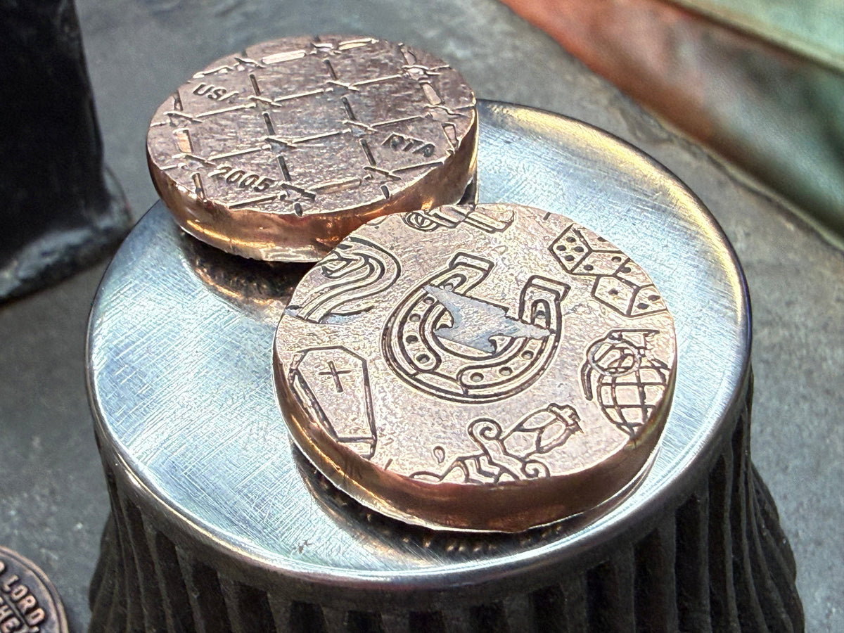 The Anvil Prayer Coin