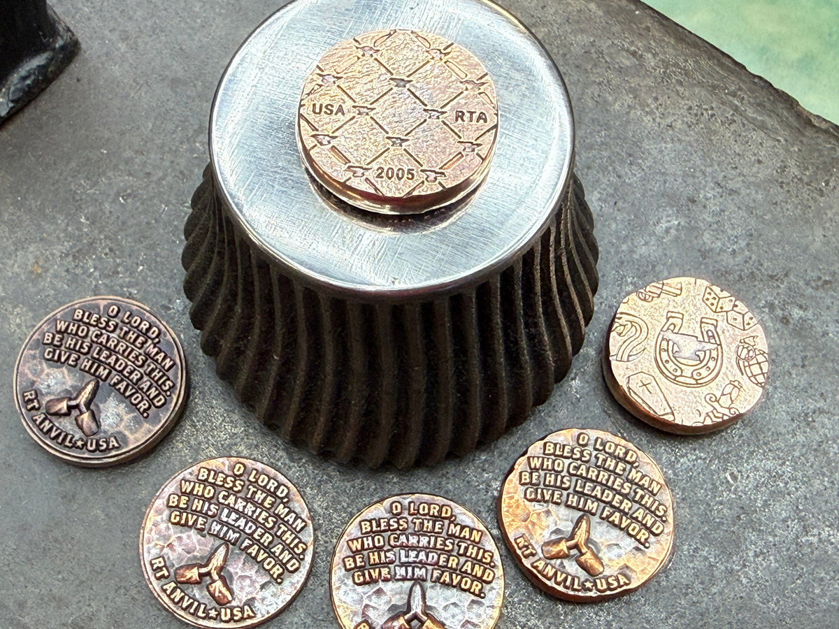 The Anvil Prayer Coin