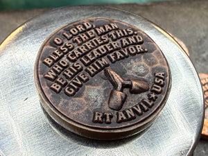 The Anvil Prayer Coin
