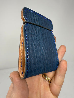 The El Camino Wallet - Blue Shark