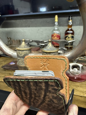 The El Camino Wallet - Cognac Elephant