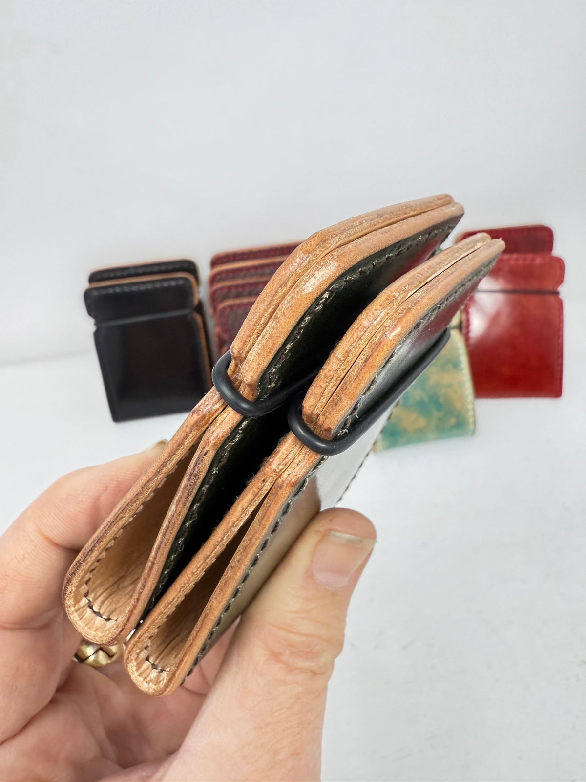 The El Camino Wallet - Green Shell Cordovan