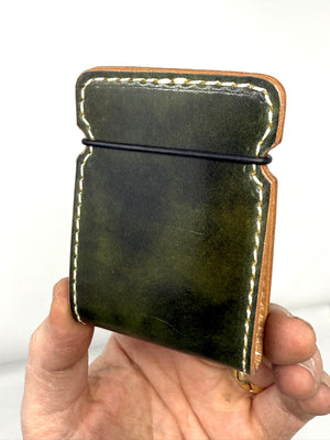 The El Camino Wallet - Green Shell Cordovan