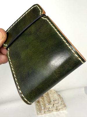 The El Camino Wallet - Green Shell Cordovan