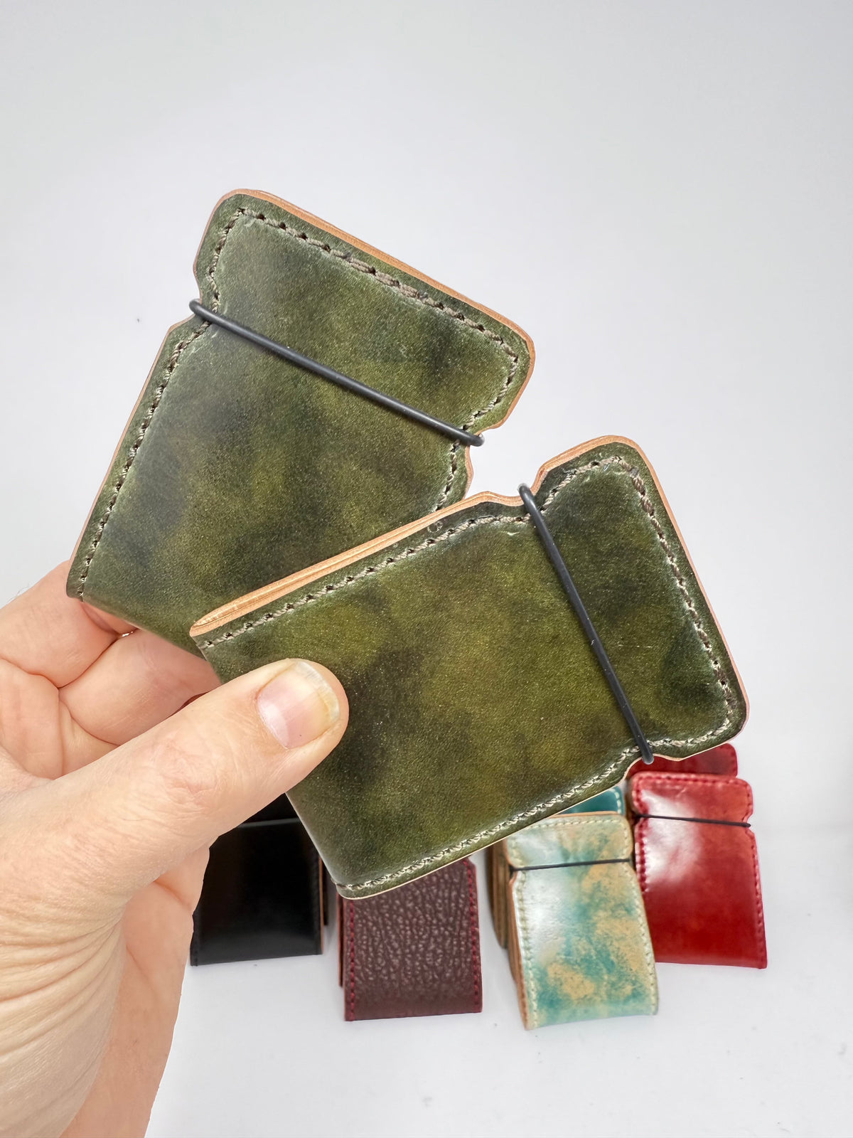 The El Camino Wallet - Green Shell Cordovan