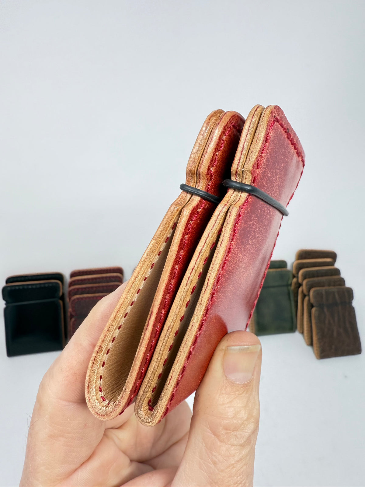 The El Camino Wallet - Lava Shell Cordovan