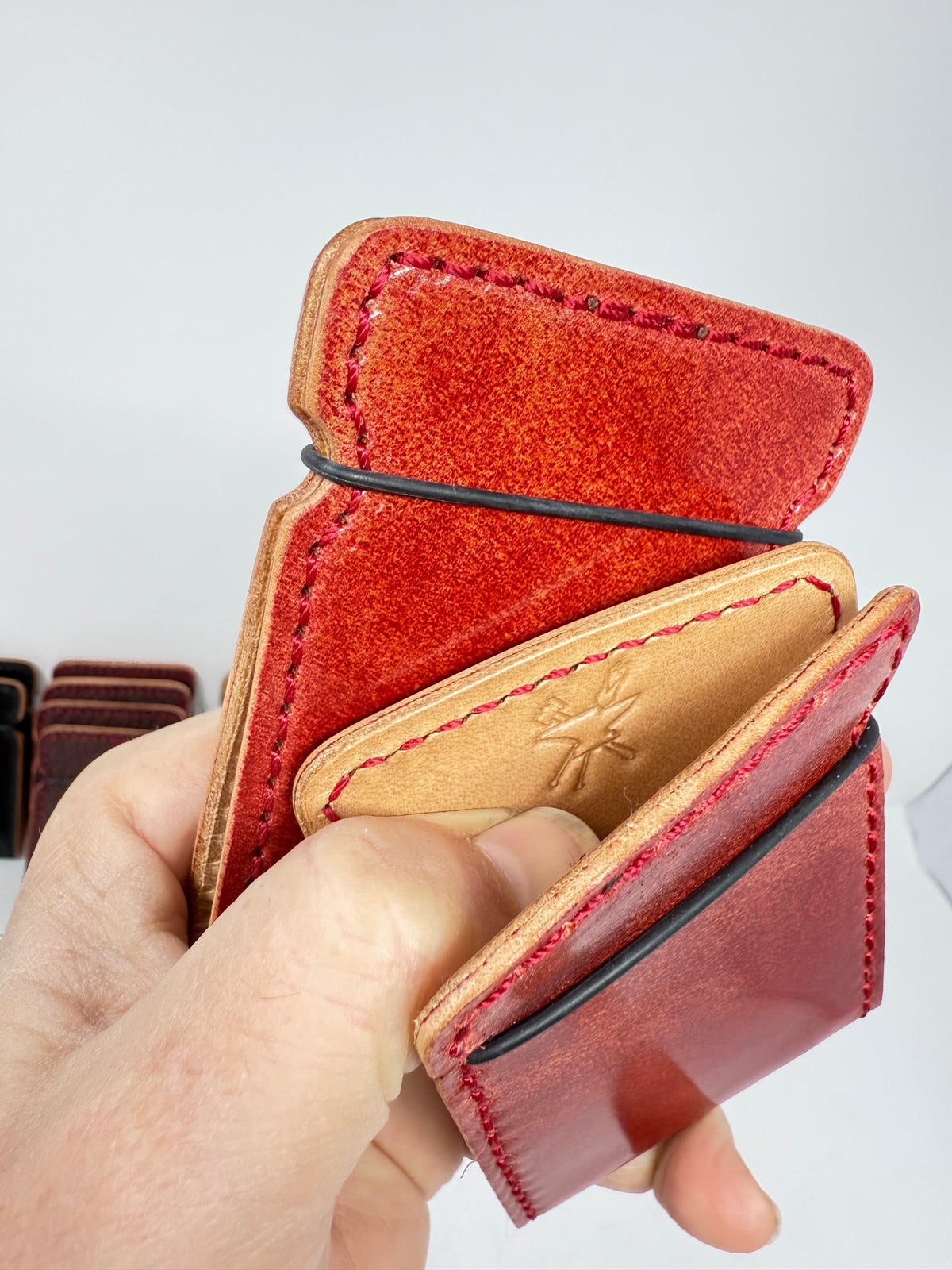 The El Camino Wallet - Lava Shell Cordovan