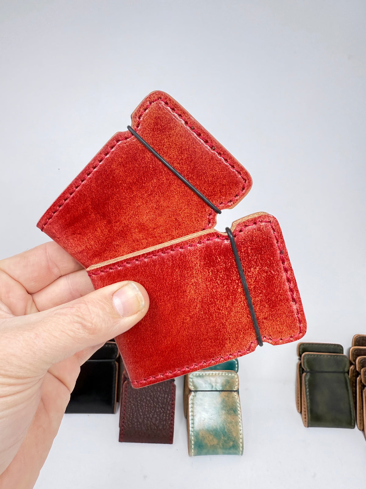The El Camino Wallet - Lava Shell Cordovan