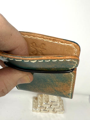 The El Camino Wallet - Turquoise Shell Cordovan