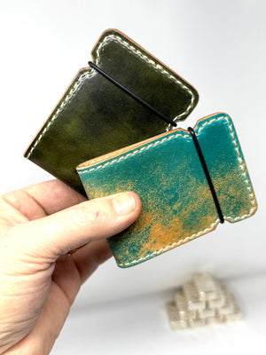 The El Camino Wallet - Turquoise Shell Cordovan