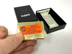 Zippo Lighter - 925 Silver Anvil Cross