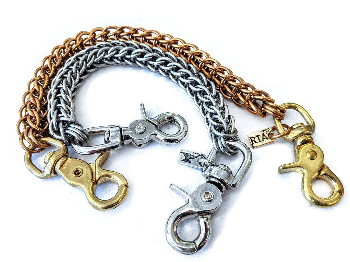 Anvil Signature Belt Charm Loop Wallet Chain Attachment - Bronze