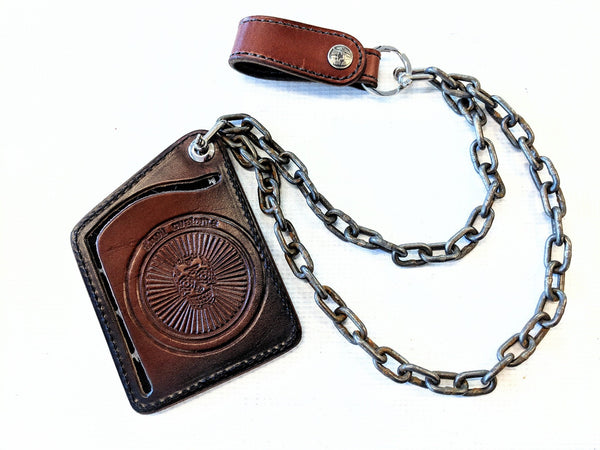 Anvil Customs RTAnvil - ‘Filed’ Oval Link Wallet Chain 18” / Black